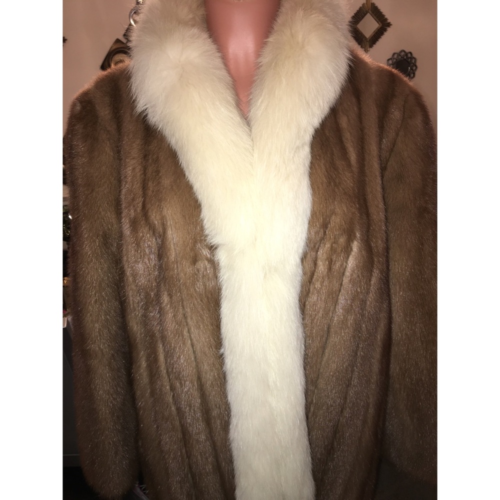 Vintage Natural Mink Coat by Donenfeld’s Dayton